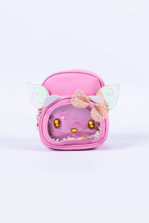 حقيبة أطفال ظهر هيلو كيتي جيوب متعددة 