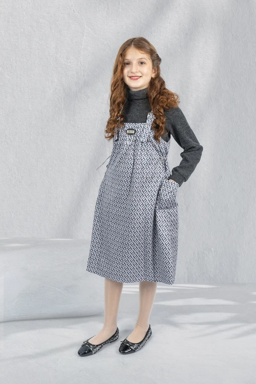 طقم بناتي شتوي قطعتين