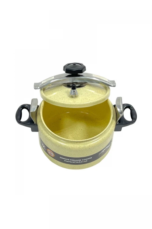 قدر ضغط جرانيت لون بيج 15لتر مع ملحقاتها