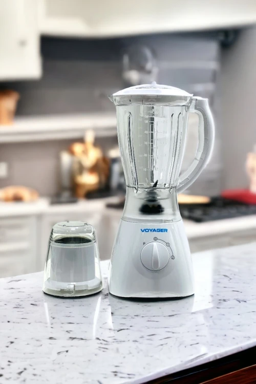 خلاط كهربائي متعدد الاستخدام قطعتين مع مطحنة سعة 1.5 لتر 350واط