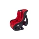 مقعد سيارة للأطفال بحزام أمان لون احمر