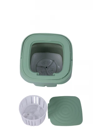 غسالة صغيرة متنقلة تنظيف صحي مصنوعة من البلاستيك سعة 8 لتر 