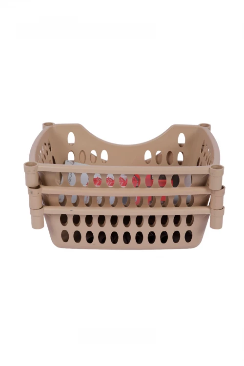 سلة خضار بلاستيك 3 رفوف عجلات متحركة  استخدامات متعددة