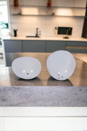 ملاحة طعام  صغيرة مصنوعة من البورسلان 2 قطعة 