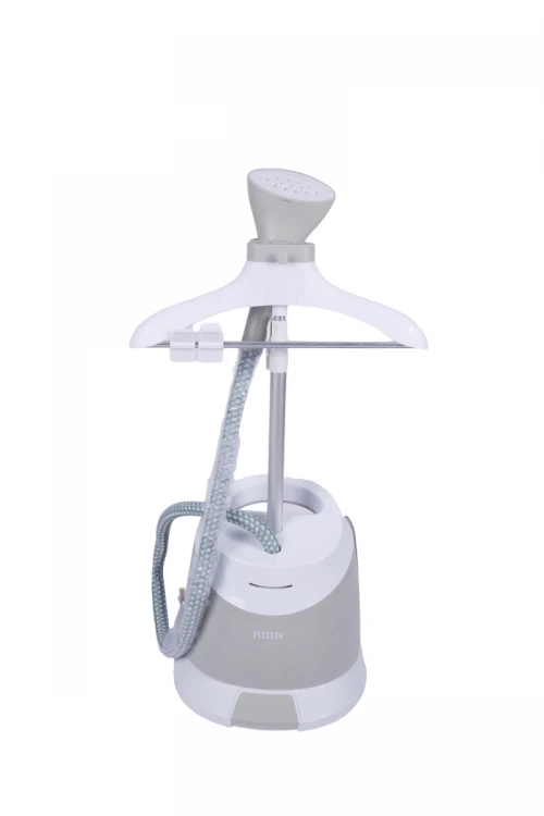 مكواة بخار ملابس عمودية لون ابيض قدرة 1800 واط مع ملحقاتها