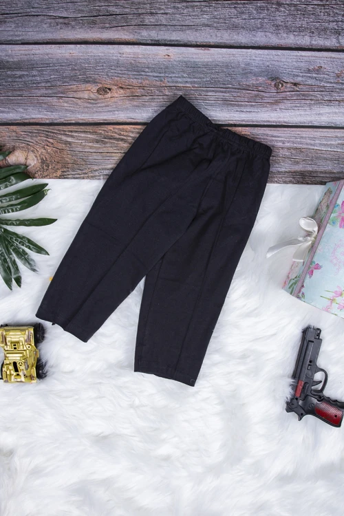 طقم بيجاما بناتي قطعتين تيشرت أكمام قصيرة بكتابات و رسوم  من الأمام مع بنطلون طويل 