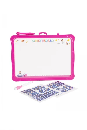 لعبة لوحة المتاهة المغناطيسية للأطفال مع الملصقات ولوح كتابة 