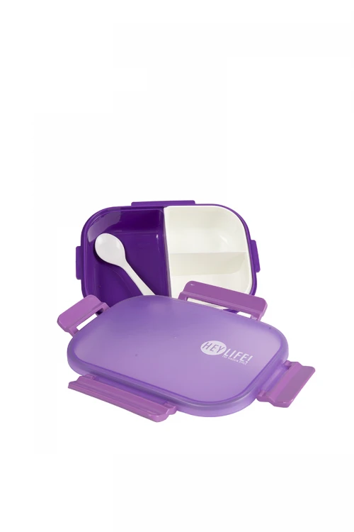 حافظة طعام من البلاستيك  مع حافظة مشروب بارد حار