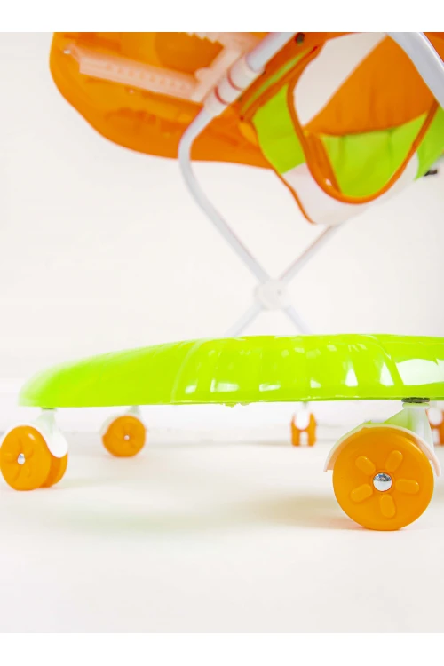 مشاية اطفال بعجلات  قابلة للطي لتعلم المشي مدمجة مع العاب ترفيهية