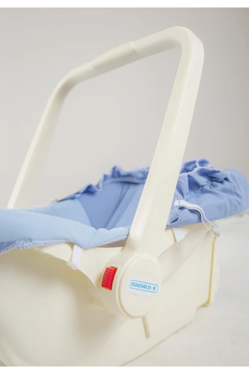 كرسي أطفال بحزام وغطاء حماية