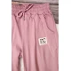 Girls Elegant 2 Piece Set Pink Hoodie