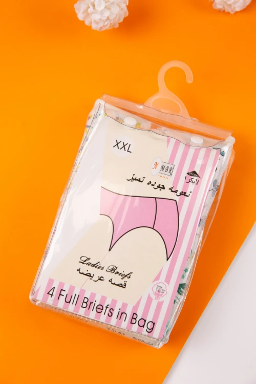 سروال داخلي نسائي مجموعة 4 قطع