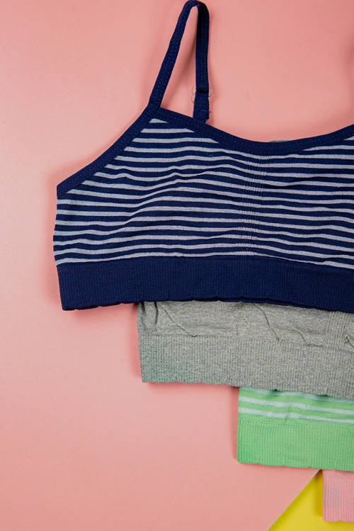 صدرية نسائية متعددة الألوان مجموعة عدد 4 قطع