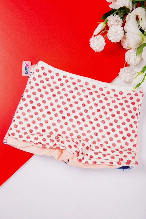 بوكسر نسائي داخلي ألوان متعددة مجموعة 6 قطع