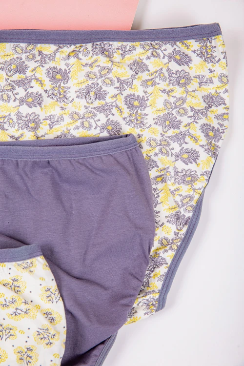 سروال داخلي نسائي مجموعة 3 قطع