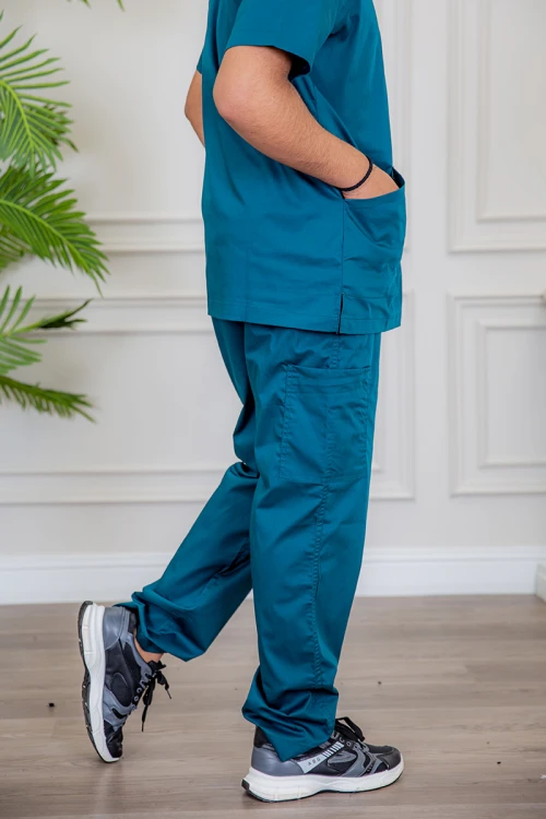 سكراب طبي رجالي لون تركواز