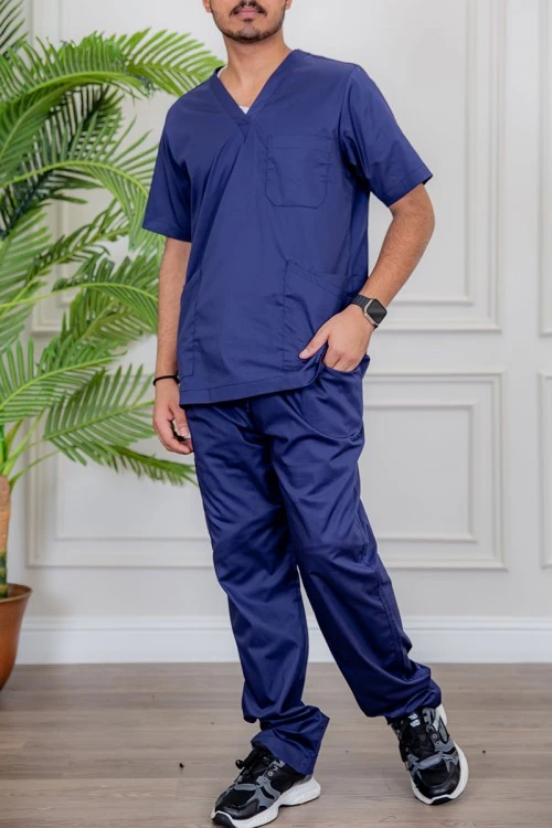 سكراب طبي رجالي لون تركواز