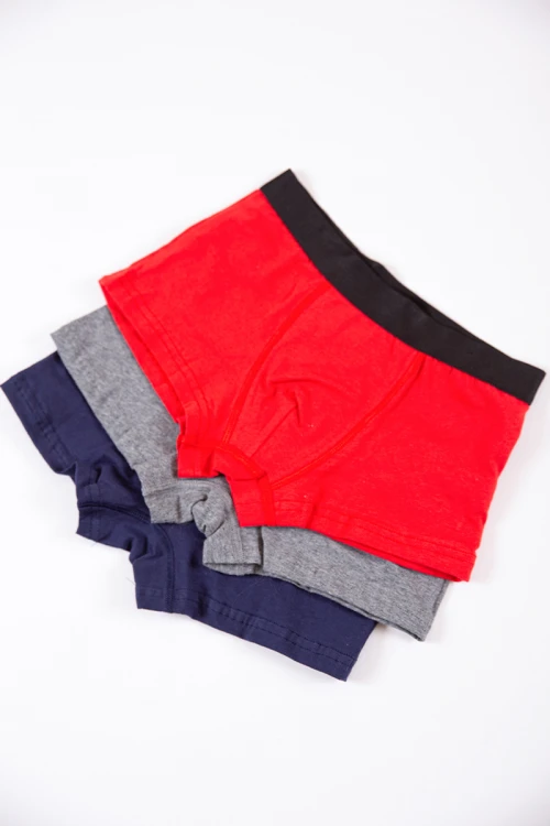 بوكسر ولادي عدد 3 قطع متعدد الألوان