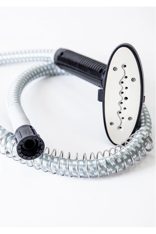 مكواة ملابس بخار عامودية  لون أسود 1800 واط مع ملحقاتها