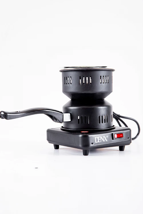 مشعل فحم كهربائي لون أسود