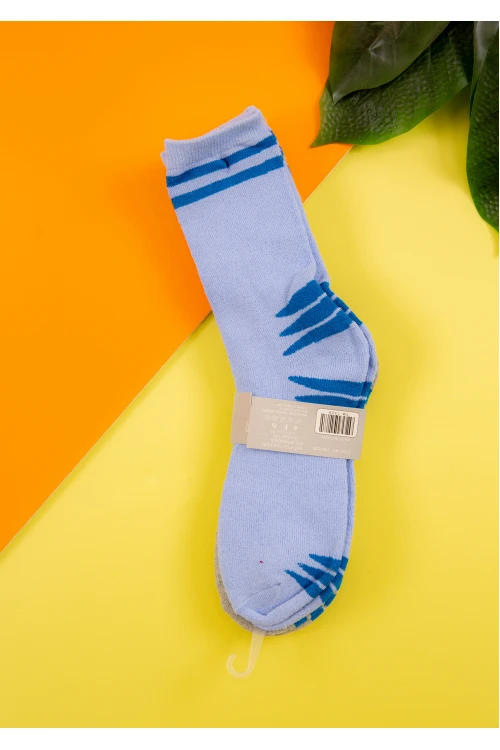 جوارب رجالية طويلة عدد قطعتين متعددة الألوان