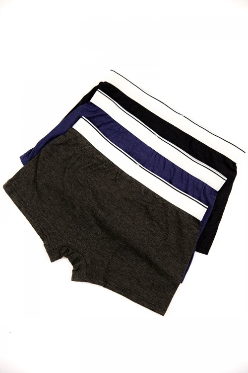 بوكسر رجالي عدد 3 قطع متعدد الألوان