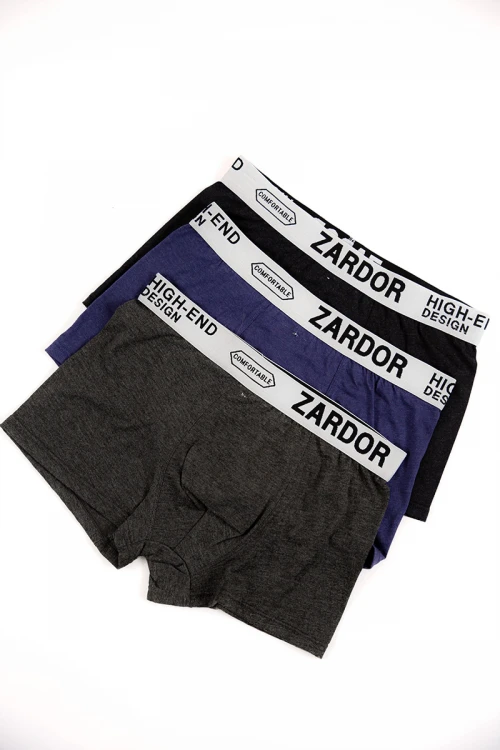 بوكسر رجالي عدد 3 قطع متعدد الألوان