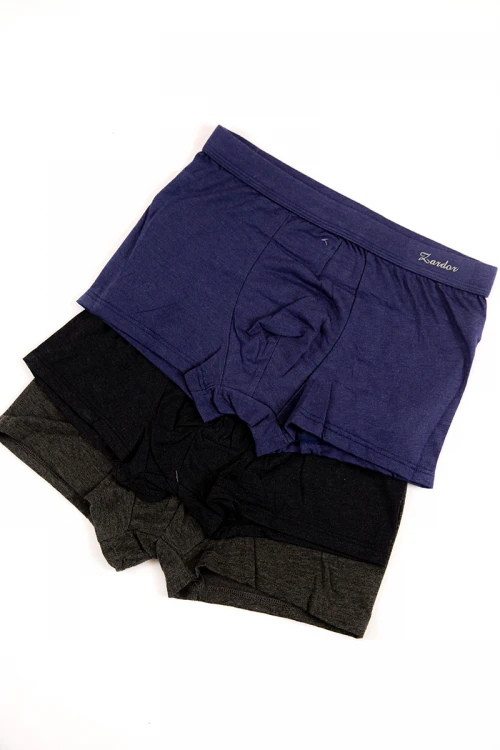 بوكسر رجالي عدد 3 قطع متعدد الألوان