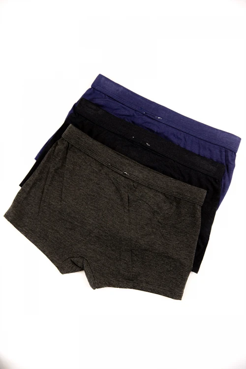 بوكسر رجالي عدد 3 قطع متعدد الألوان