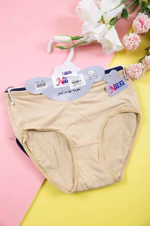 طقم سراويل داخلية نسائية متعددة الألوان 3 قطع