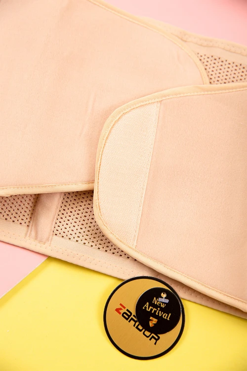 مشد نسائي و رجالي للبطن لون بيج 