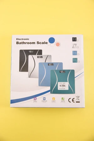 ميزان قياس الوزن الإلكتروني لون وردي