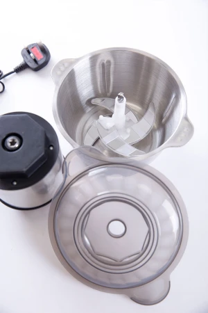 مفرمة لحم و خضروات كهربائية 4 شفرات 3لتر