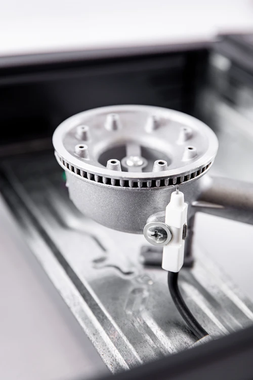 موقد غاز متنقل للرحلات عين واحدة مع شنطة لون أسود