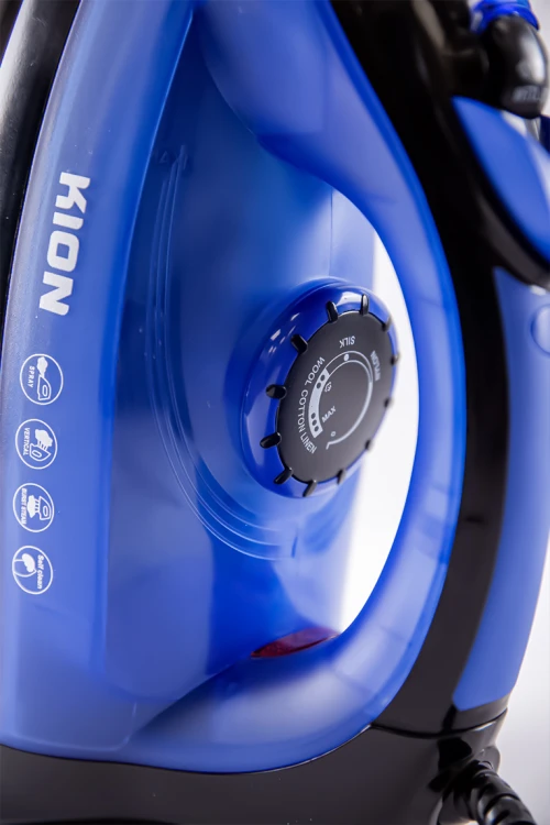 مكواة بخار كهربائية 2200 واط لون أسود و أزرق