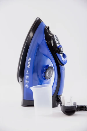 مكواة بخار كهربائية 2200 واط لون أسود و أزرق