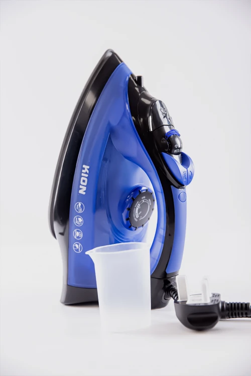 مكواة بخار كهربائية 2200 واط لون أسود و أزرق