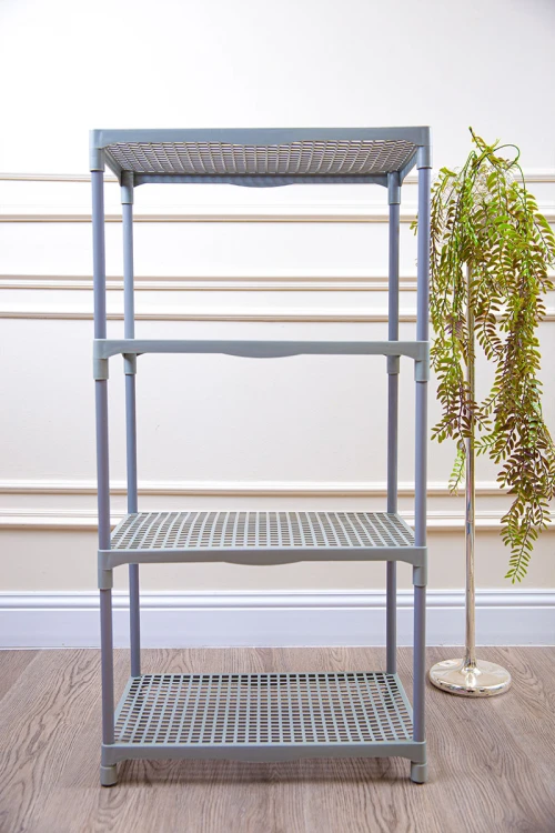 دولاب أطفال 3 أرفف بغطاء متعدد الألوان منقط و بسحاب من الأمام