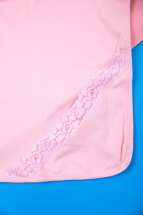 كوفلة أطفال لون وردي