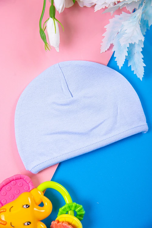 طقم أطفال قطعتين قبعة و جونتي متعدد الألوان