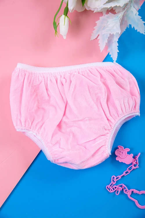 سروال داخلي أطفال متعدد الألوان للتدريب على ترك الحفاظة مبطن بقماش مخمل و بخصر مطاطي