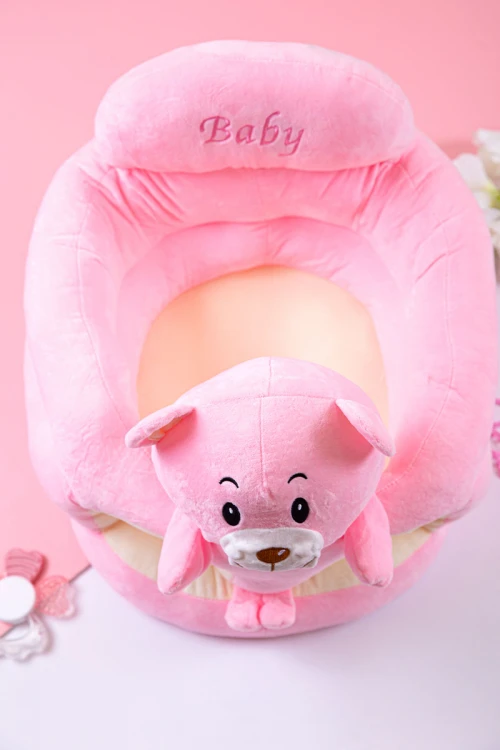 كرسي تعليم جلوس للأطفال متعدد الألوان بمسند ظهر