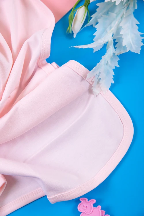 كوفلة أطفال لون وردي