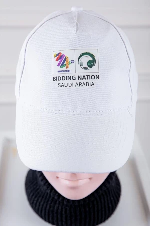 كاب كأس العالم 2034 لون أبيض