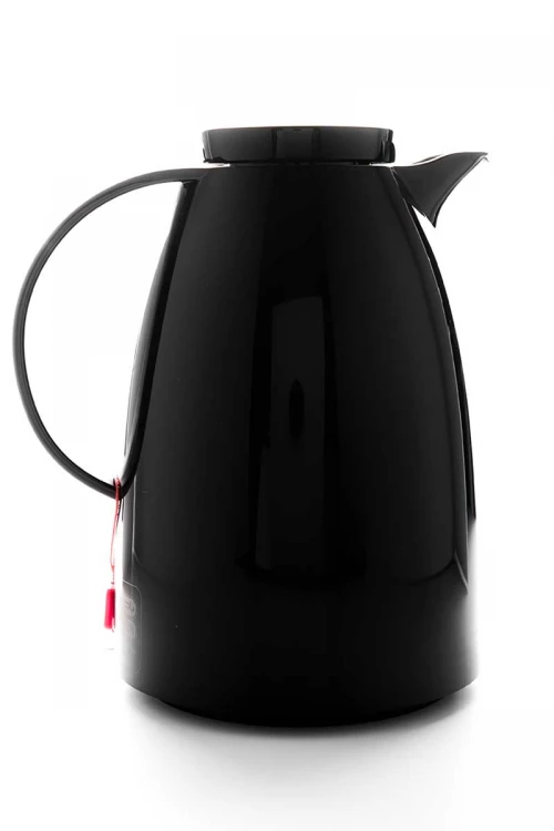 ترمس للقهوة و الشاي لون أسود بسعة 0.50 لتر حافظ للحرارة 12 ساعة