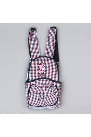 حمالة أطفال قابلة للتعديل مزينة بطبعات كاروهات 