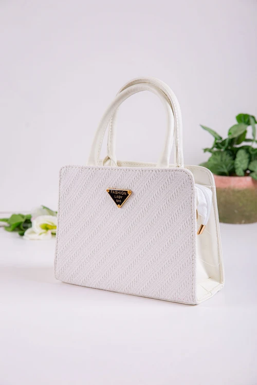 شنطة نسائية متعددة الألوان بجيوب داخلية مع حزام طويل