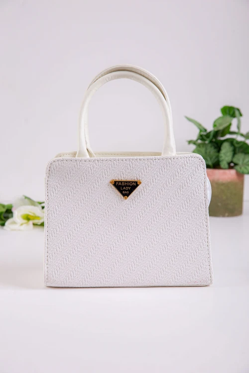 شنطة نسائية متعددة الألوان بجيوب داخلية مع حزام طويل