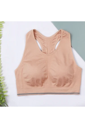 صدرية سبورت سادة بحمالات عريضة 