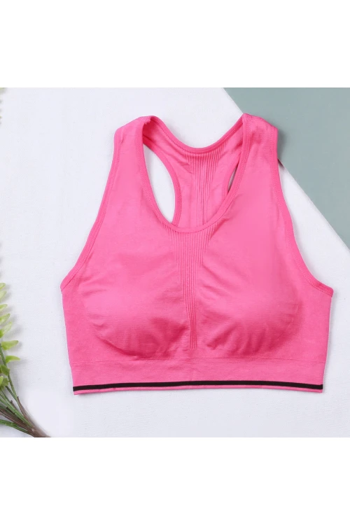 صدرية سبورت سادة بحمالات عريضة